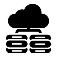 Web Hosting Vector Icon