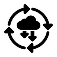 Continuous Deployment Vector Icon