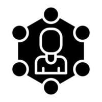 Network Segmentation Vector Icon