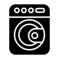 Washing Machine Vector Icon