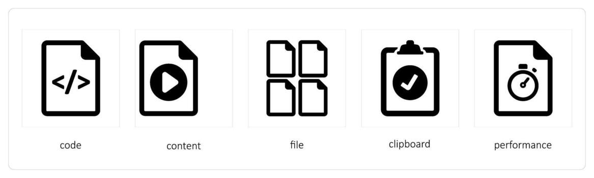 code, content, file vector