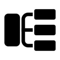 Hierarchy Vector Icon