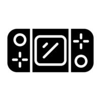 Handheld Game Console Vector Icon