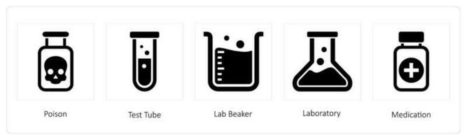 Poison, Test Tube, Lab Beaker vector