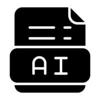 Ai Vector Icon