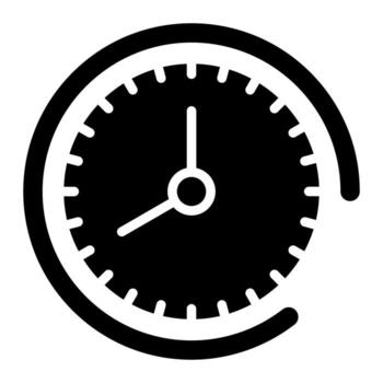 Clock Vector Icon