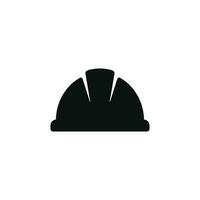 Construction helmet icon isolated on white background vector