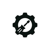 Maintenance icon isolated on white background vector