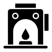 Furnace Vector Icon