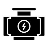 Car Engine Vector Icon