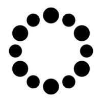 Loading Spinner Vector Icon