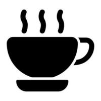 Mug Hot Vector Icon