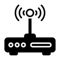 Wi-Fi Access Point Vector Icon