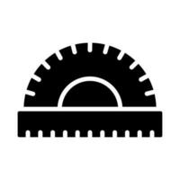Protractor Vector Icon