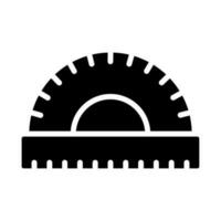 Protractor Vector Icon