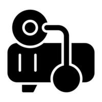 Air compressor Vector Icon