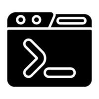 Command Prompt Vector Icon