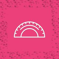 Protractor Vector Icon