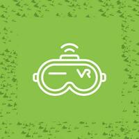 Virtual Reality Headset Vector Icon