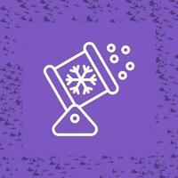 Snow Machine Vector Icon