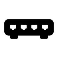 Ethernet Switch Vector Icon
