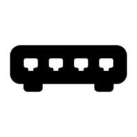 Ethernet Switch Vector Icon