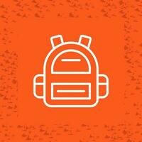 Backpack Vector Icon