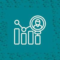 Customer Analytics Vector Icon