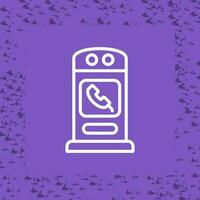 Phone Booth Vector Icon