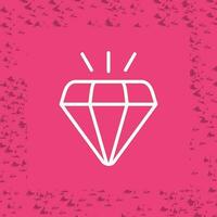 icono de vector de diamante