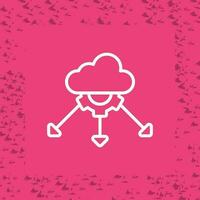 Network Load Balancing Vector Icon