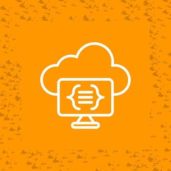 Serverless Computing Vector Icon