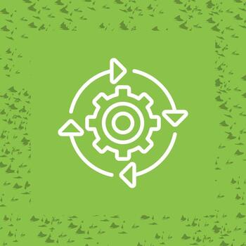 continuo integración vector icono