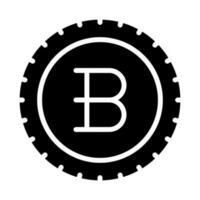 icono de vector de criptomoneda