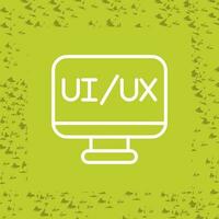 ux ui vector icono