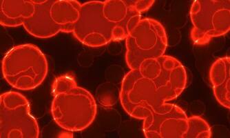 Blood medical background. Red blood cells. photo