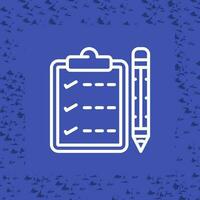 Writing pad Vector Icon