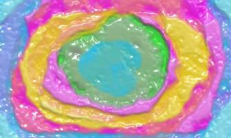 brillante vistoso celofán antecedentes. multicolor celulosa círculos creativo embalaje. foto
