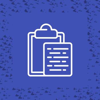 Document Paste Vector Icon