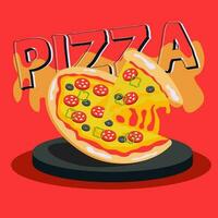 icono, vector, diseño, alimento, aislado, arte, cocina, ilustración, pizza, etiqueta, póster, restaurante, cocinando, menú, queso, carne, desayuno, rojo, Italia, pizarra, hamburguesa, cena, vector