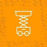 Scissor Lift Vector Icon