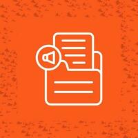 Document Insert Audio Vector Icon