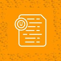 Document Insert Emoji Vector Icon
