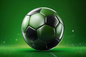 stylish conceptual digital soccer design photo