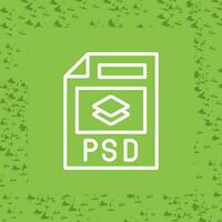 psd archivo vector icono