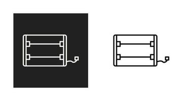 Electric Heater Vector Icon