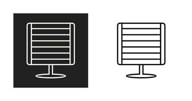 Infrared Heater Vector Icon