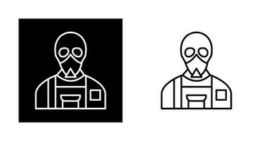 Gas Mask Vector Icon