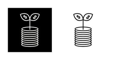 Money Growth Vector Icon