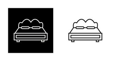 Double Bed Vector Icon